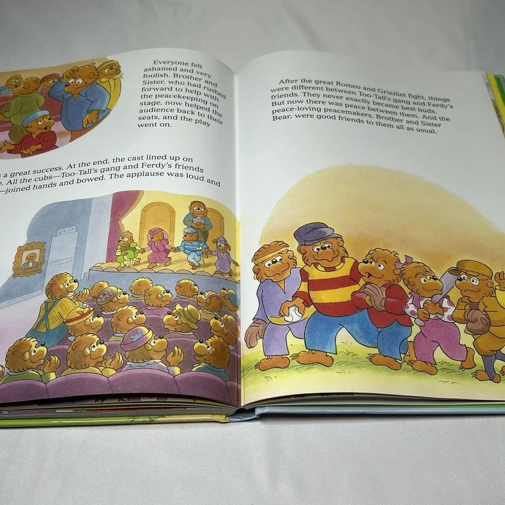 The Berenstain Bears 5-Minute Inspirational Stories:‎ Read-Along Classic VGUC